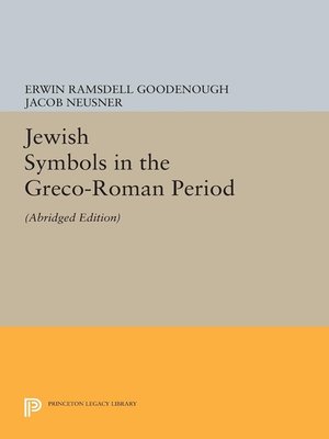 cover image of Jewish Symbols in the Greco-Roman Period